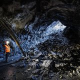 Le tunnel routier entre Riddes et La Tzoumaz restera fermé plusieurs mois. KEYSTONE/VALENTIN FLAURAUD